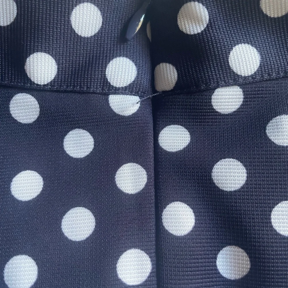 Tatyana/Blue and white polkadot skirt/ 3xl - Picture 4 of 7